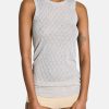 Top - Alberte S´less Silk, Grey Melange