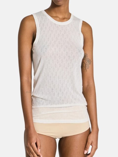 Top - Alberte S´less Silk, Off White