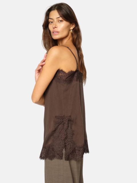 Alternative view of Top - MMAudra Annie Lace Singlet, Delicioso