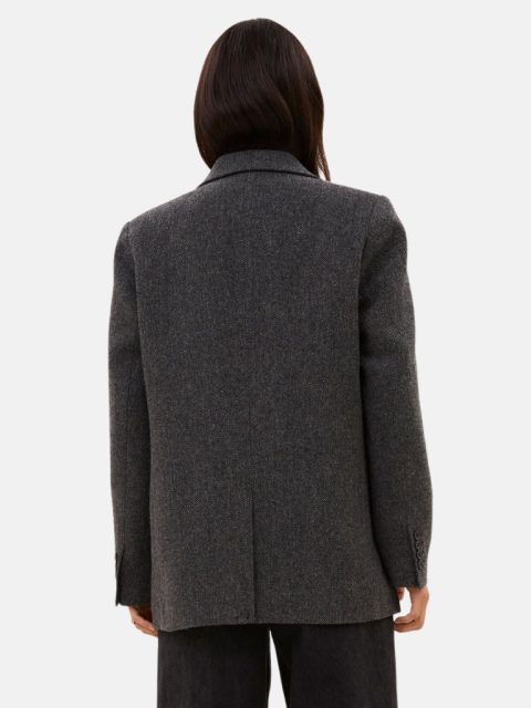 Alternative view of Blazer - Nes Herringbone, Dark Grey Melee