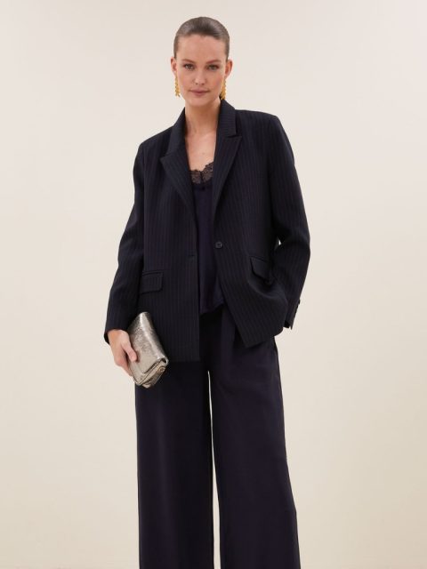 Blazer - Nes Pinstripe, Midnight – Bild 4