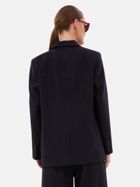 Alternative view of Blazer - Nes Pinstripe, Midnight
