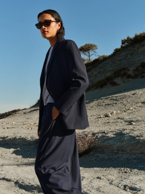 Blazer - Nes Pinstripe, Midnight – Bild 7