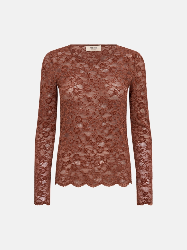 Bluse - MMMiriel Velvet Lace, Imperial Topaz – Bild 2