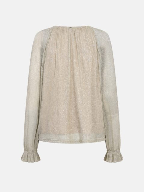 Alternative view of Bluse - MMXimena Glam V-Neck, Mourning Dove