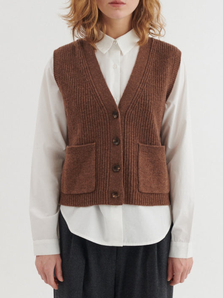 Gilet - Liz Vest, Fondue Fudge