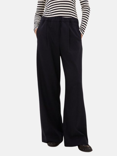 Hosen - Jelle Pinstripe Pants, Midnight