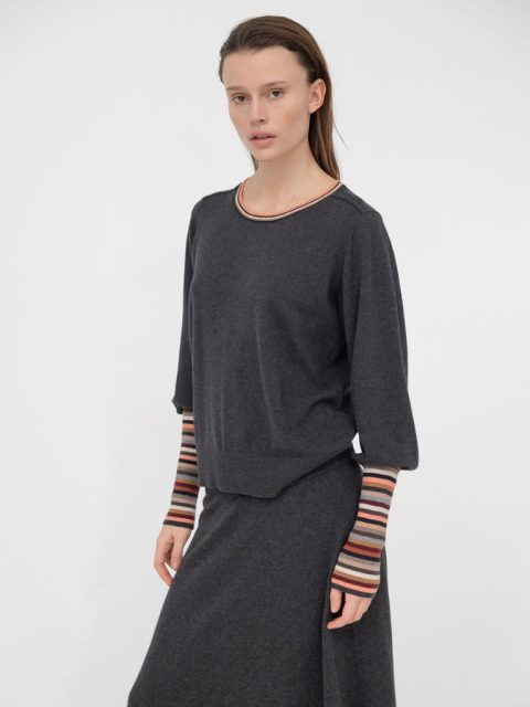 Pullover - Sigga, Charcoal – Bild 5