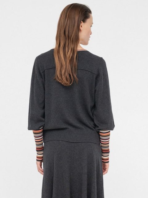 Alternative view of Pullover - Sigga, Charcoal
