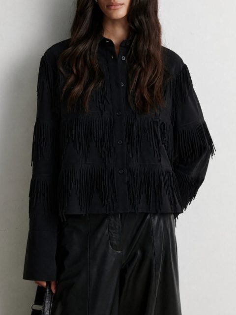 Shirt - Dancing Cropped, Black