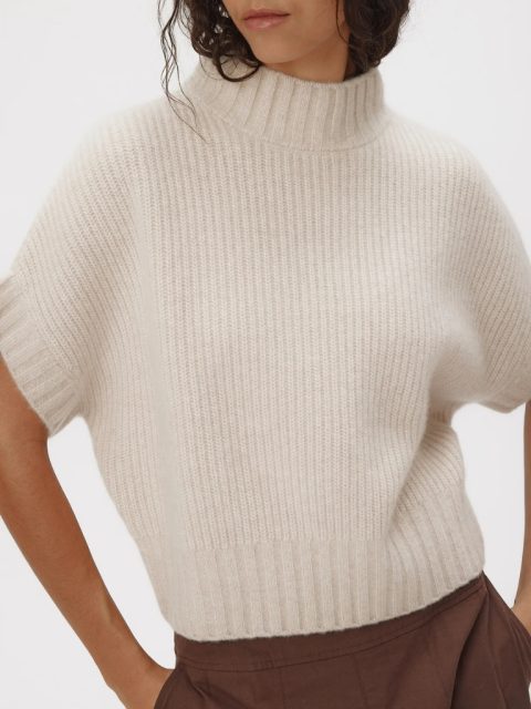 Alternative view of Pullover - Bea Sweater, Oatmeal Beige Melange