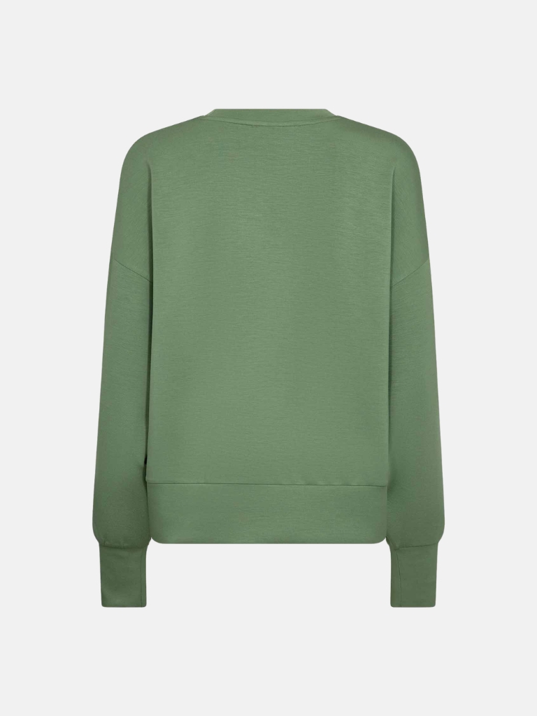 Sweatshirt - MMNima O-LS, Turf Green – Bild 2