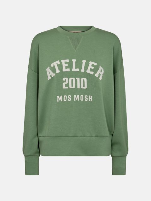 Sweatshirt - MMNima O-LS, Turf Green
